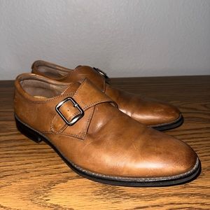 Gordon Rush brown leather dress shoes size 7 1/2